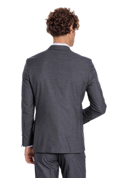KOALA SYDNEY  2 Buttons 2 Piece Grey Men Suit -