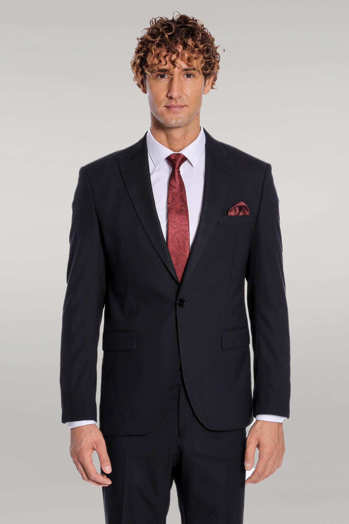 KOALA SYDNEY 2 Piece Striped Black Men Suit