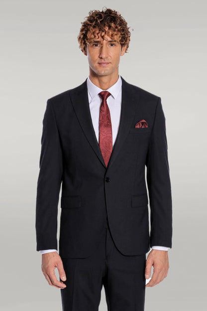 KOALA SYDNEY 2 Piece Striped Black Men Suit