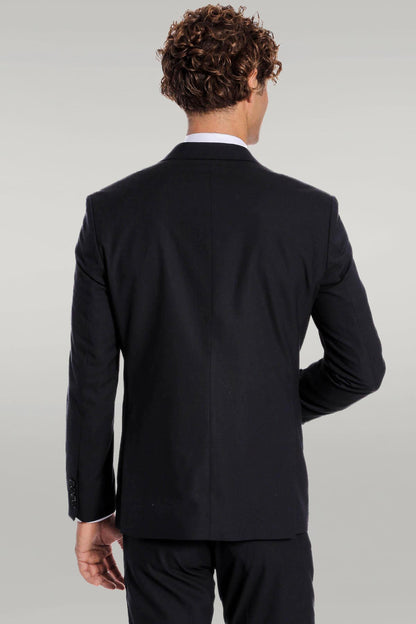 KOALA SYDNEY 2 Piece Striped Black Men Suit