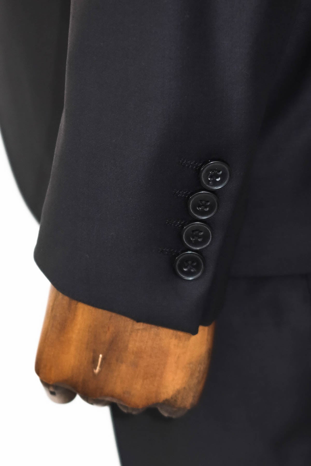 Wool Black Men Suit -