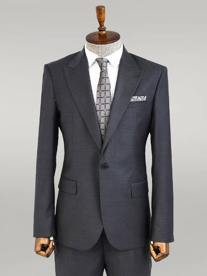 KOALA SYDNEY  Dark Grey Wool Men's Suit -
