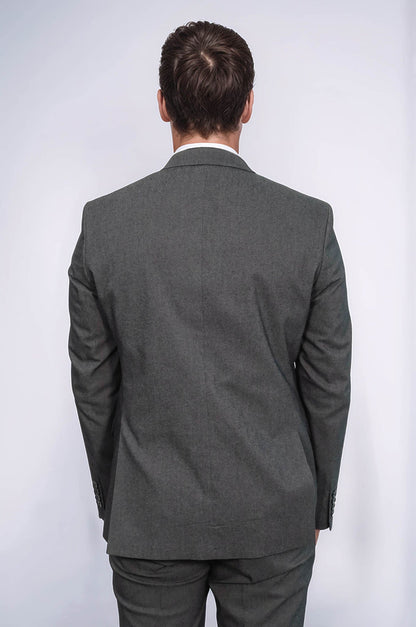 KOALA SYDNEY  Single Buttons 2 Piece Black Men Suit -