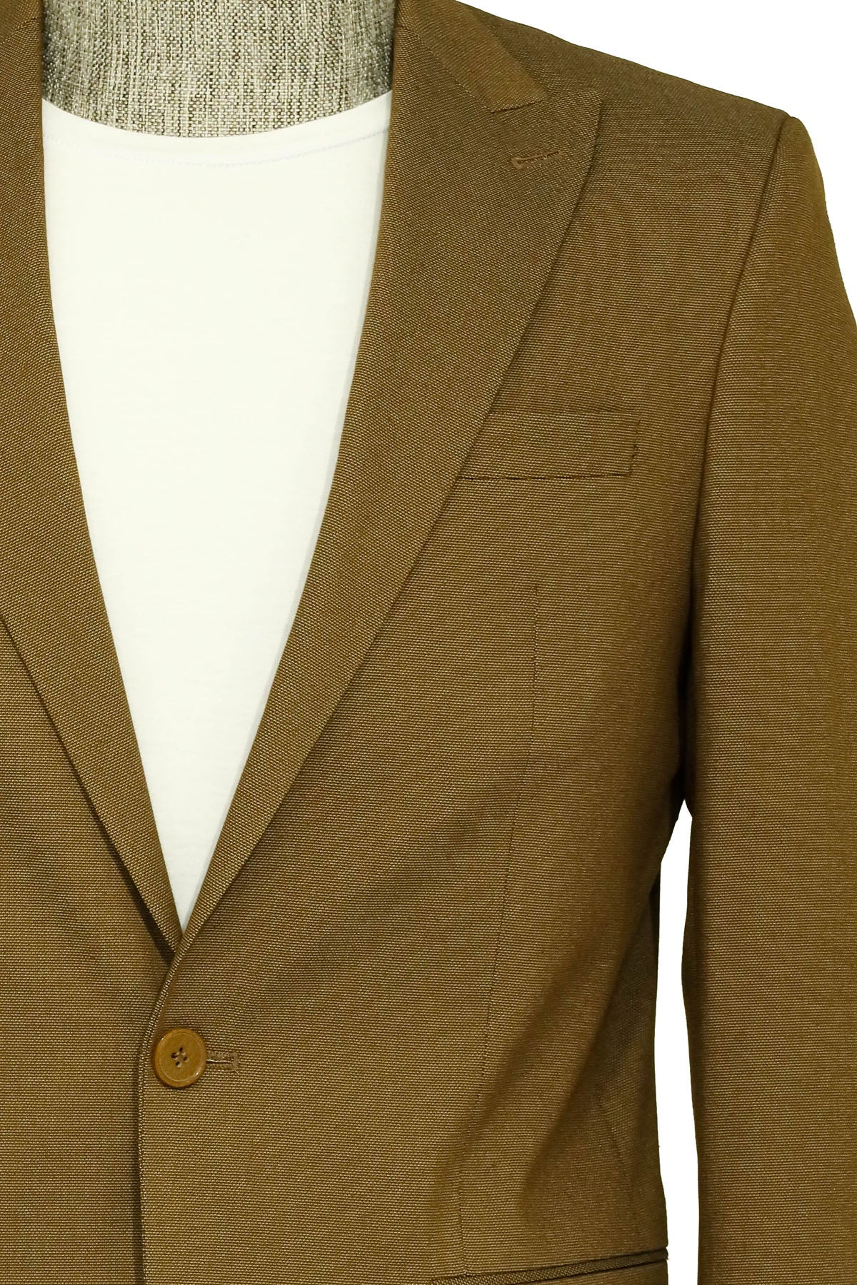KOALA SYDNEY  Single Buttons 2 Piece Tan Men Suit -