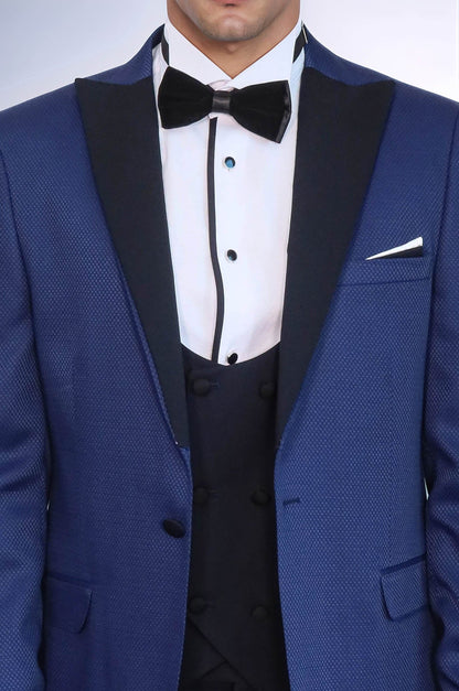 Indigo Blue Wedding Suit for Men