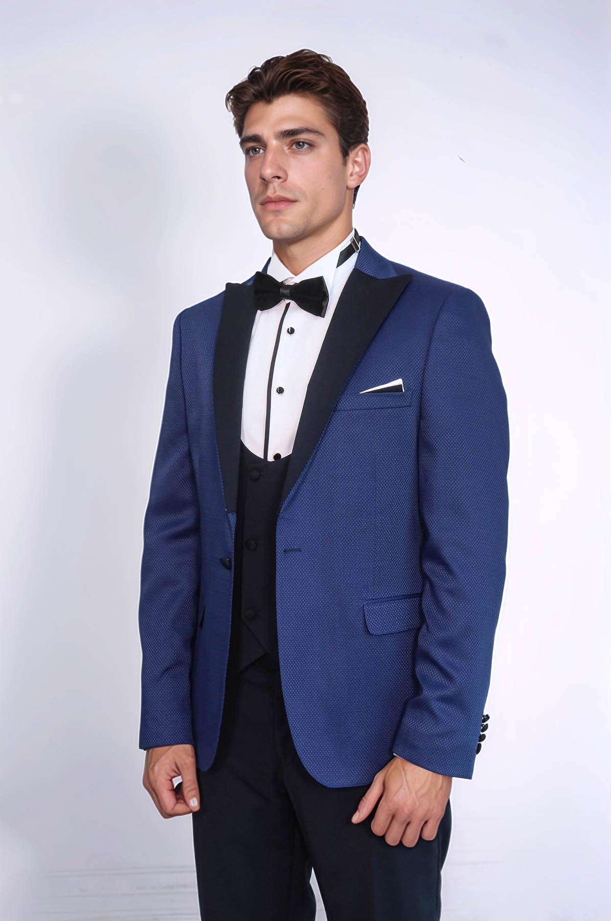 Indigo Blue Wedding Suit for Men