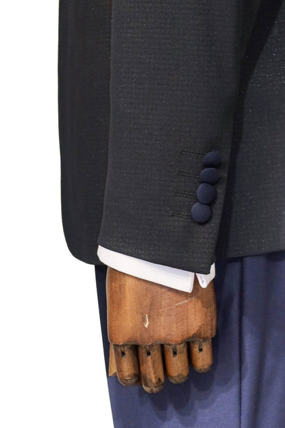 KOALA SYDNEY Shawl Lapel Double Breasted Navy Blue Suit