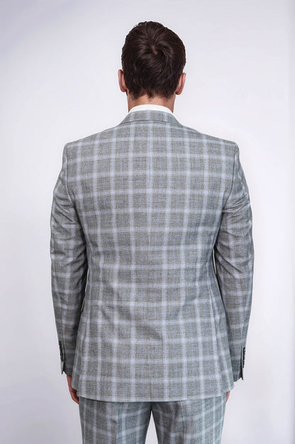 KOALA SYDNEY  Double Breasted Grey Suit |
