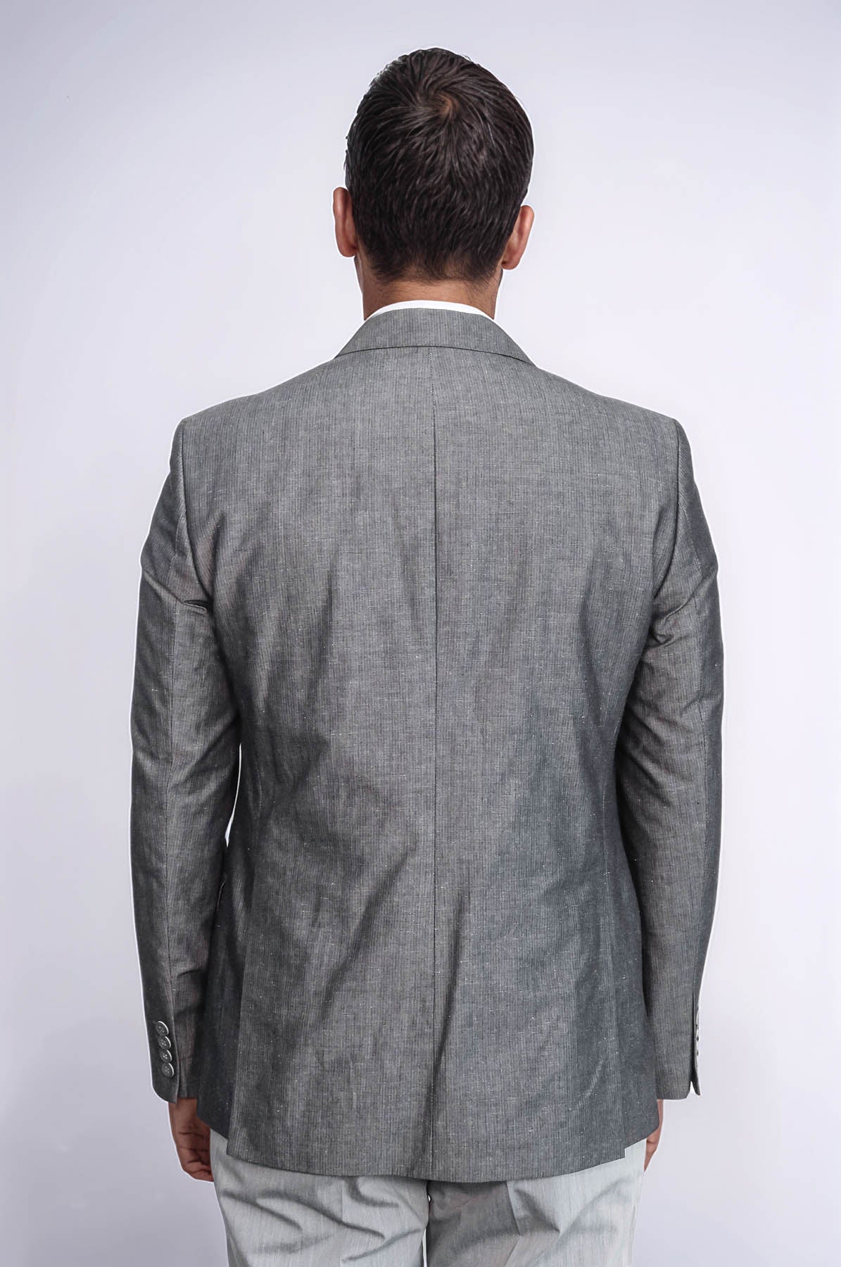 Grey Vested Suit