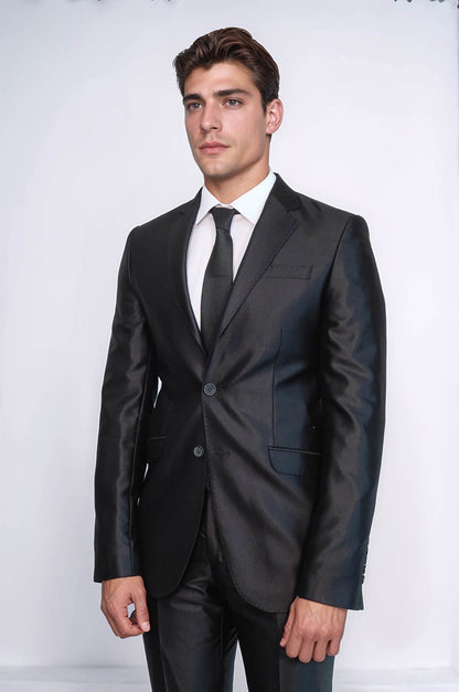 KOALA SYDNEY  8 Drop Shiny Black Suit -