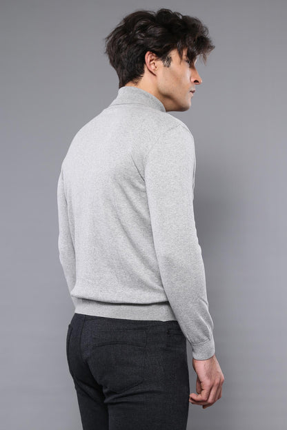 KOALA SYDNEY  Turtleneck Grey Men Sweater