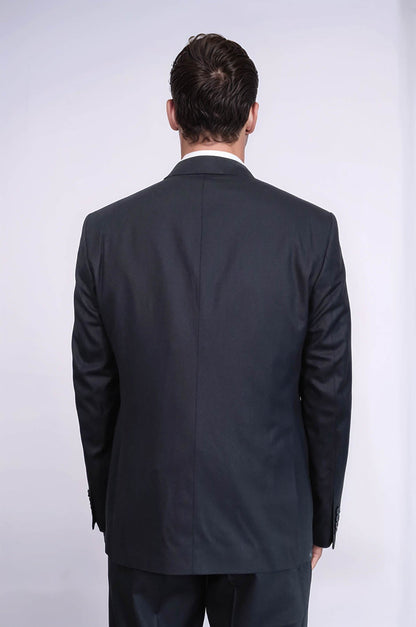 KOALA SYDNEY 3 -Piece Single Button Peak Lapel Dark Blue Men Suit