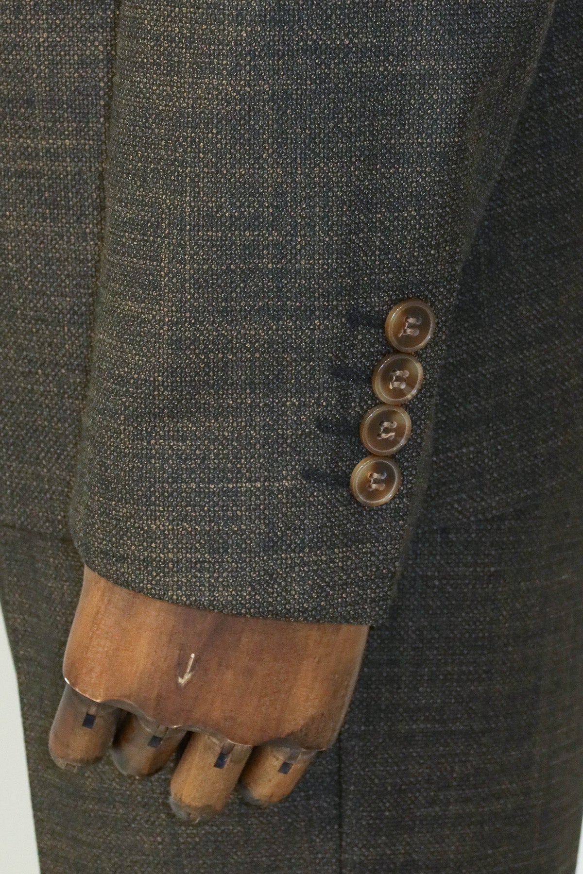 KOALA SYDNEY 3 -Piece Single Button Peak Lapel Khaki Men Suit