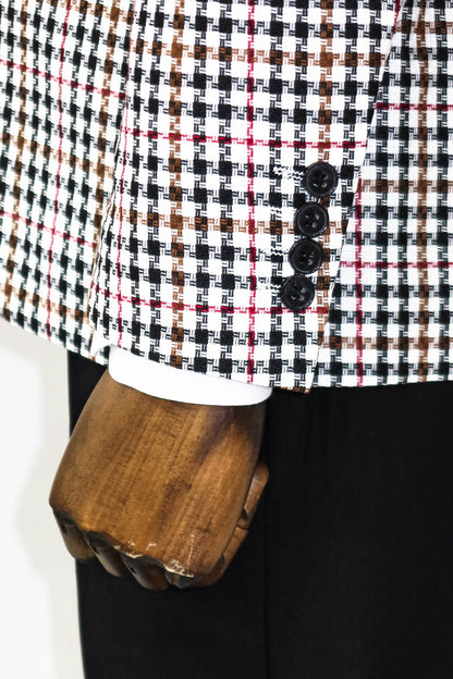 KOALA SYDNEY  Plaid Black Men Suit