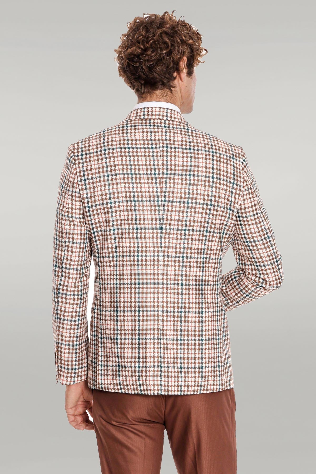 KOALA SYDNEY  Plaid Brown Men Suit -