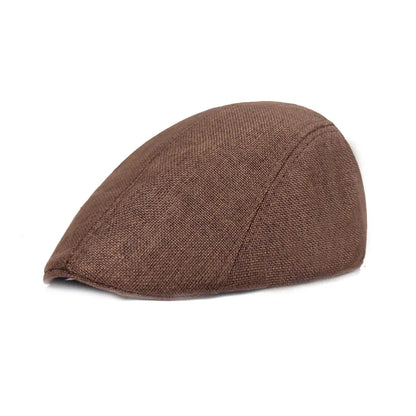 Men’s Cotton Linen Beret Hat