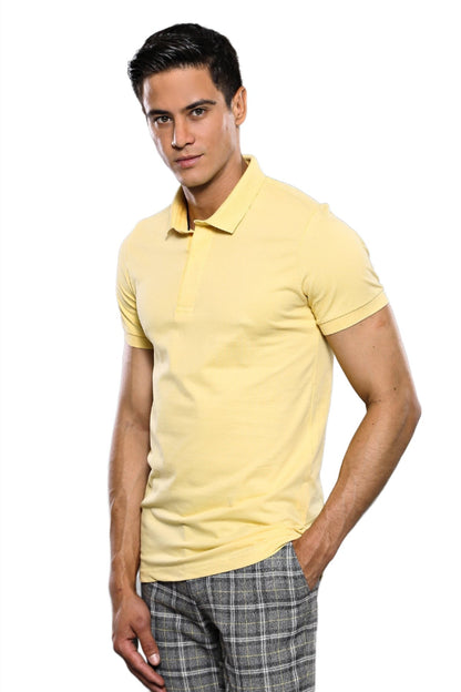 Polo Plain Yellow T-Shirt