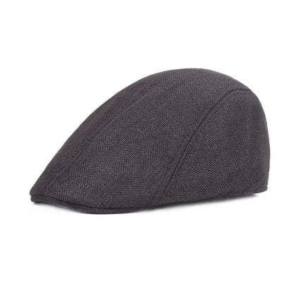 Men’s Cotton Linen Beret Hat