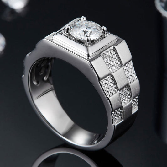 KOALA SYDNEY  Men's Moissanite Diamond Ring