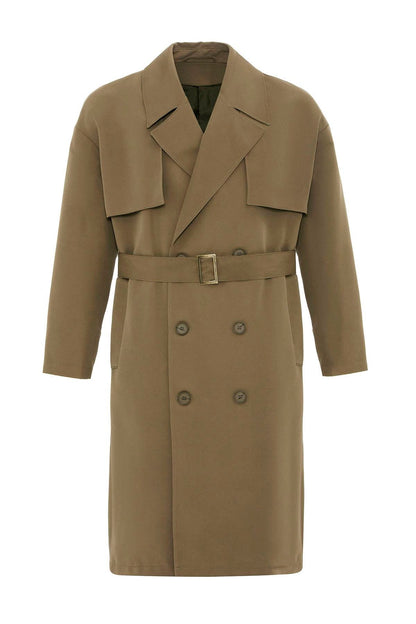 KOALA SYDNEY  Double Breasted Closure Belted Trench Coat