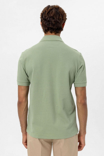 KOALA SYDNEY Men's Light Khaki Polo Neck T-Shirt