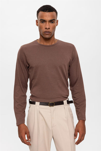 Men's Spring Brown Sweater