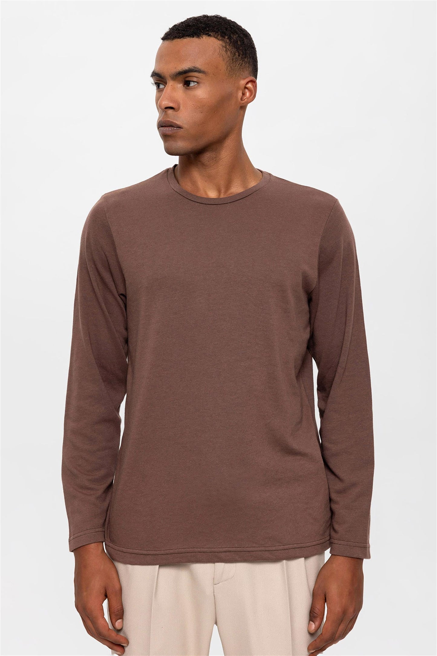 Men's Spring Brown Sweater