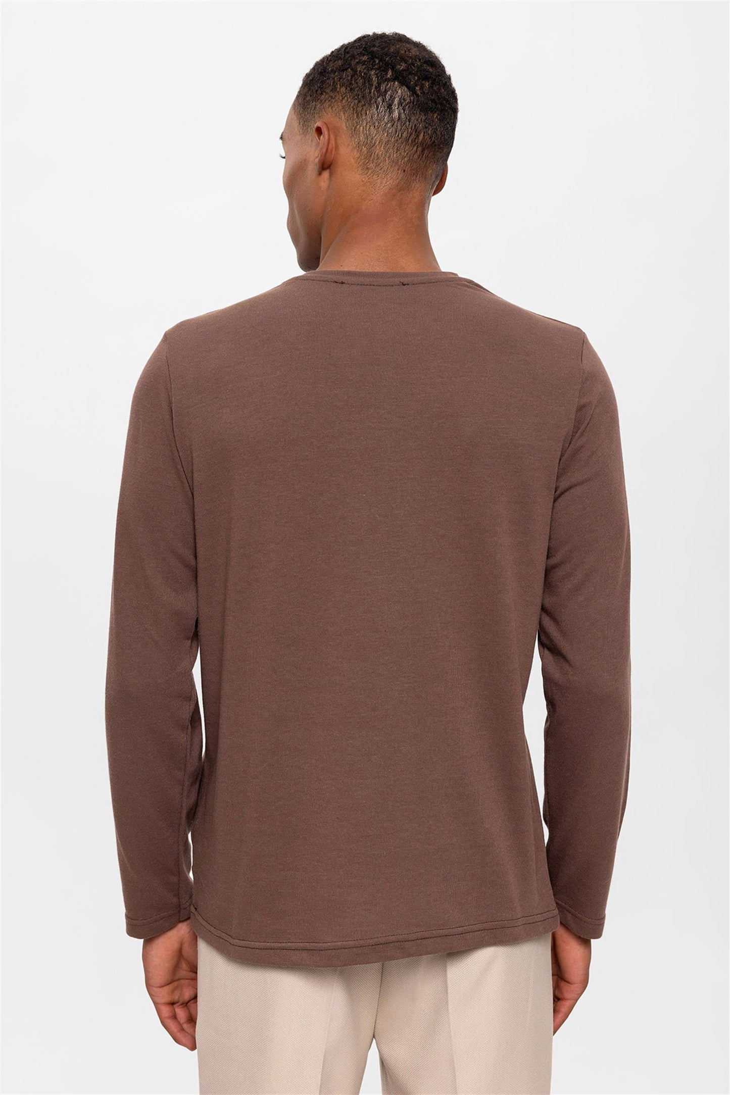 Men's Spring Brown Sweater