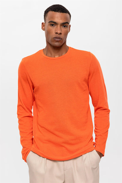 Men's Spring Coral Sweater