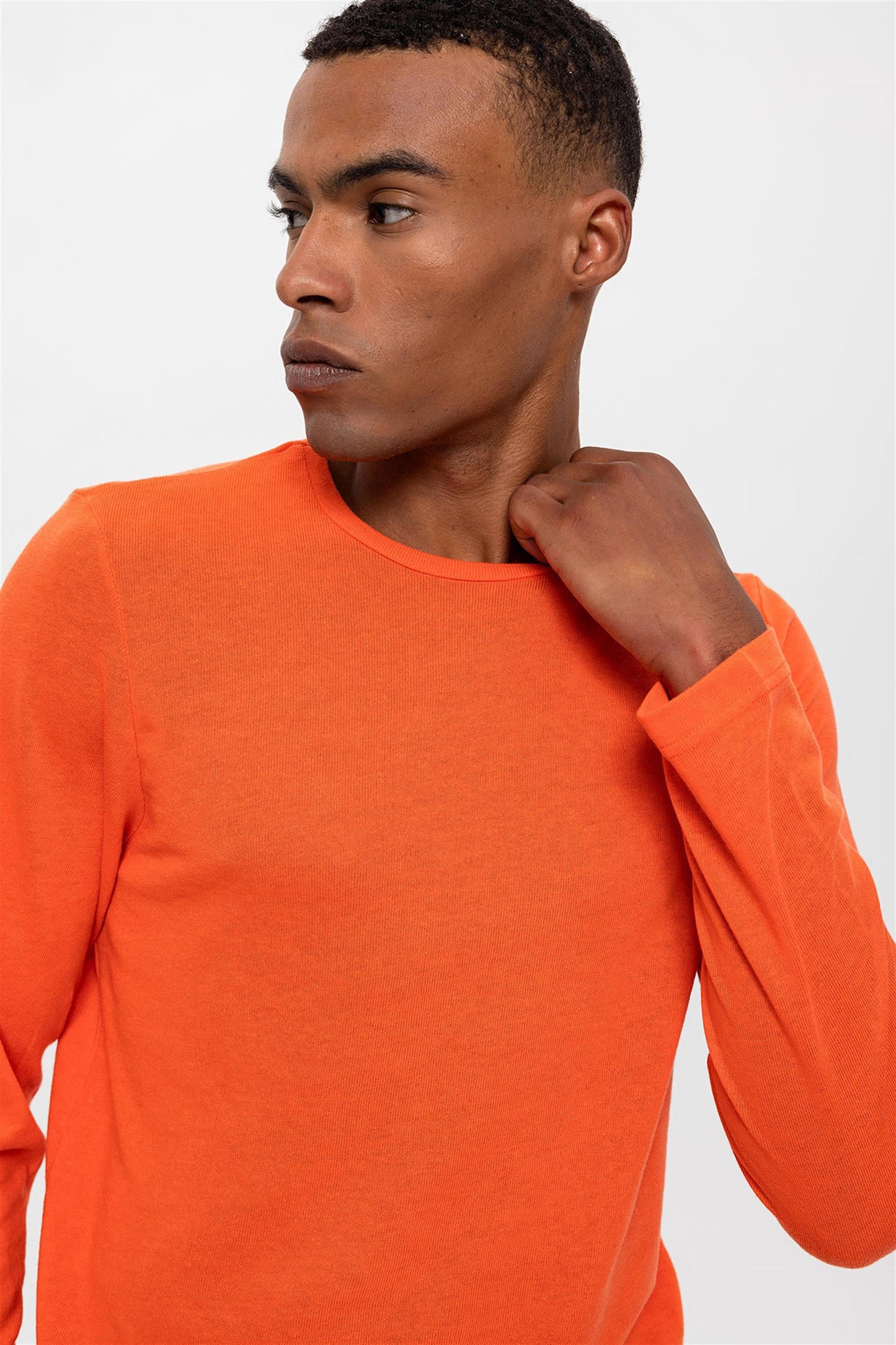 Men's Spring Coral Sweater