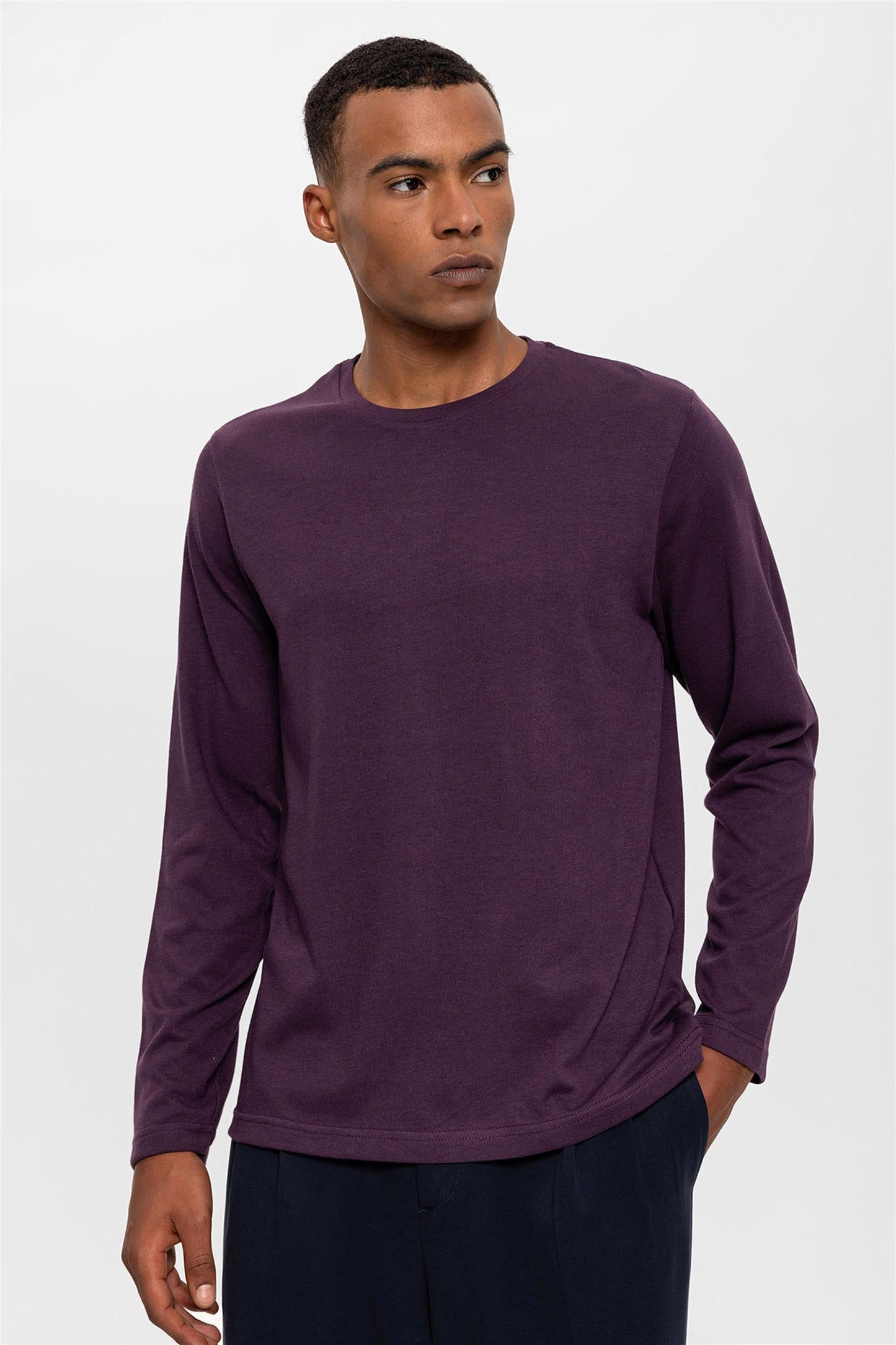 Men's Damson Spring Sweater