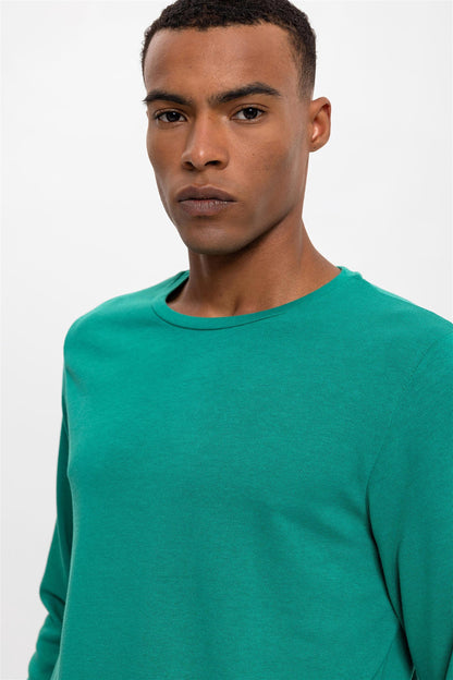 Men's Spring Green Sweater
