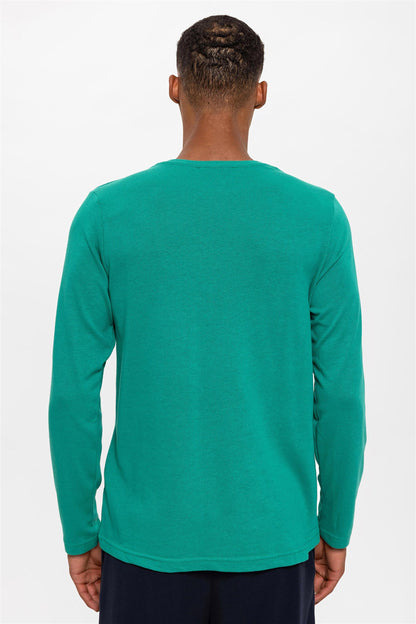 Men's Spring Green Sweater