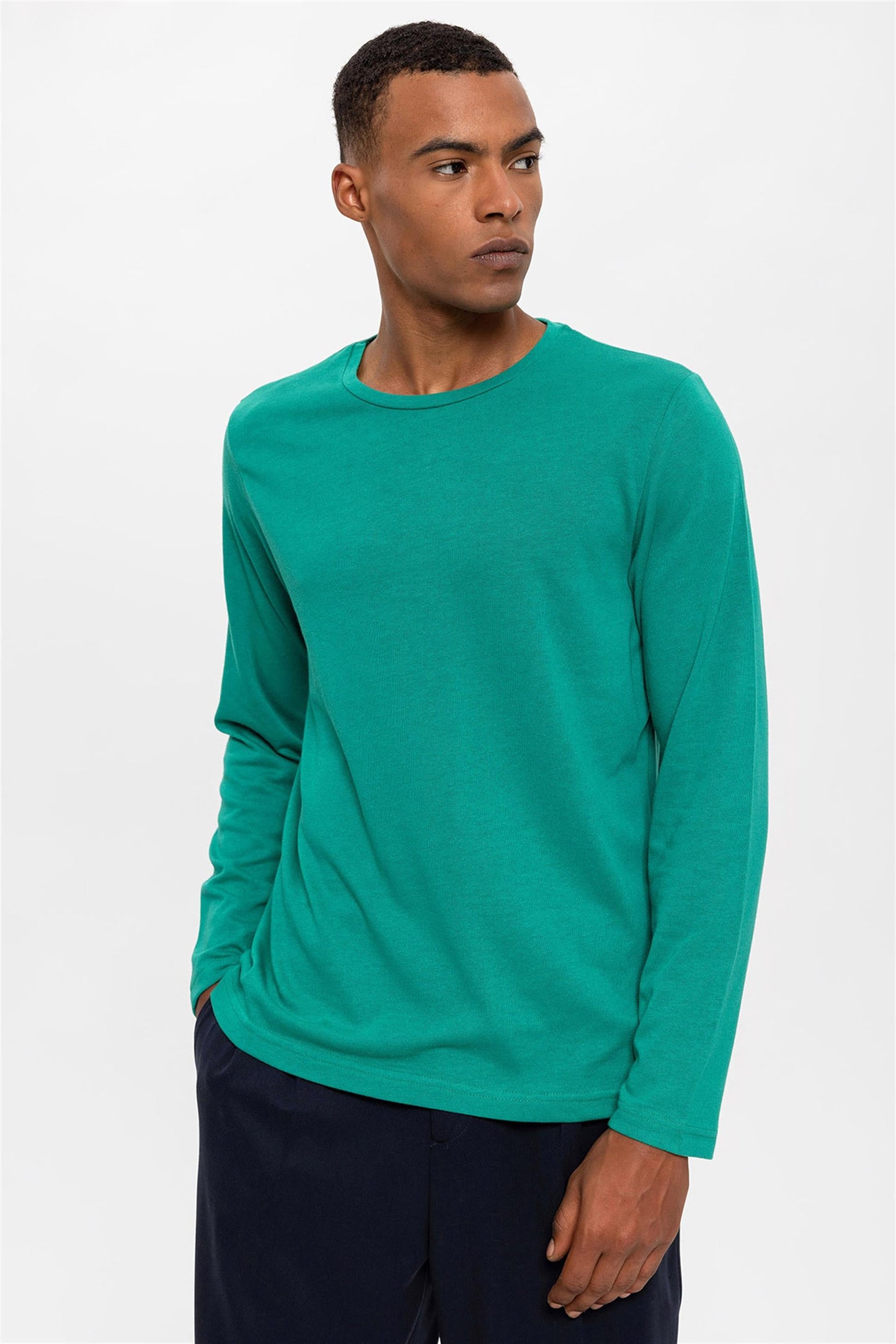 Men's Spring Green Sweater