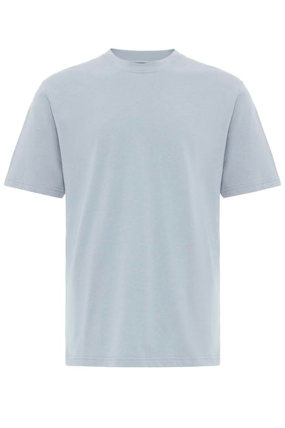 KOALA SYDNEY Men's Baby Blue Crew Neck Basic T-Shirt