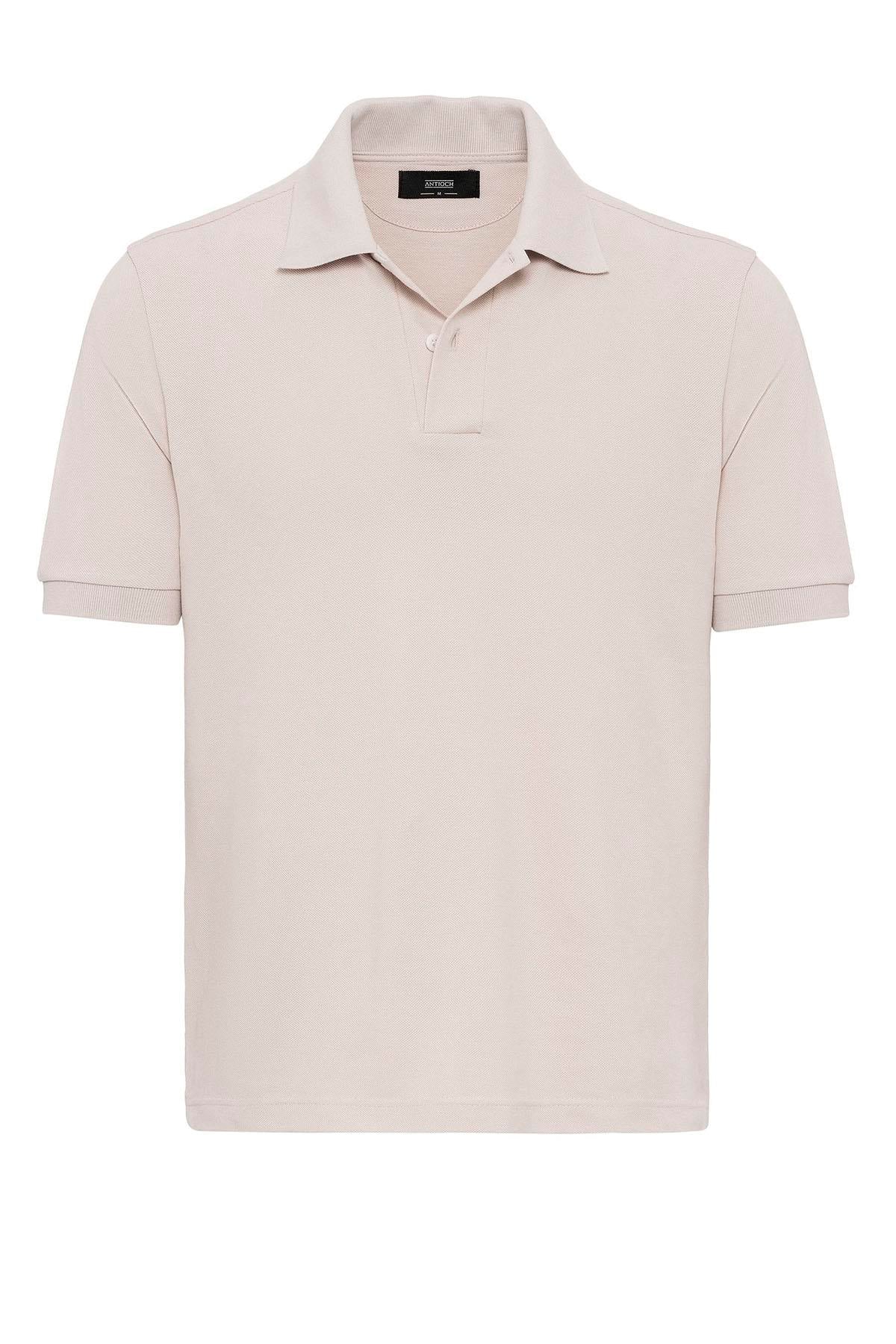 KOALA SYDNEY Men's Beige Polo Neck T-Shirt