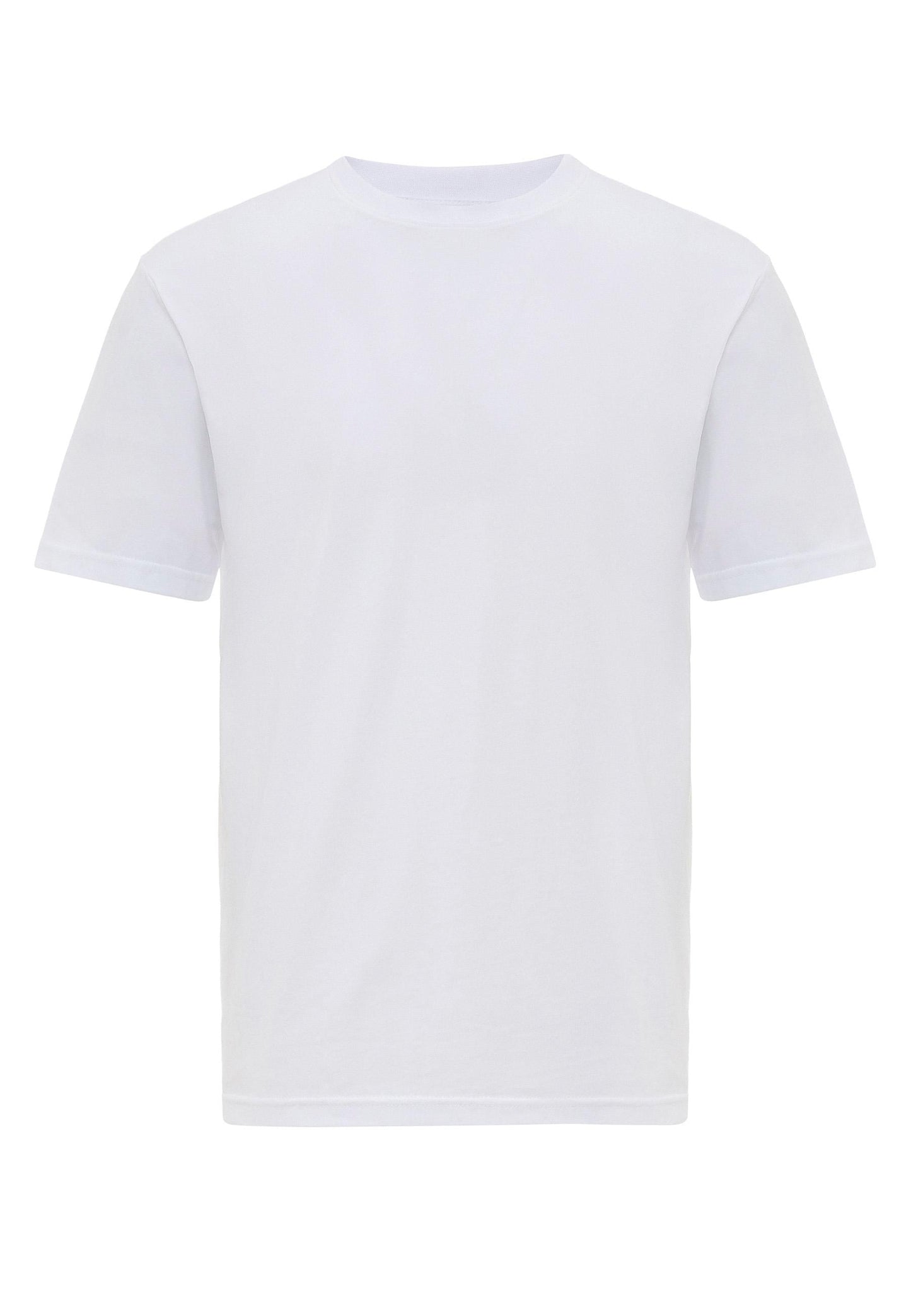 KOALA SYDNEY Men's White Crew Neck Basic T-Shirt