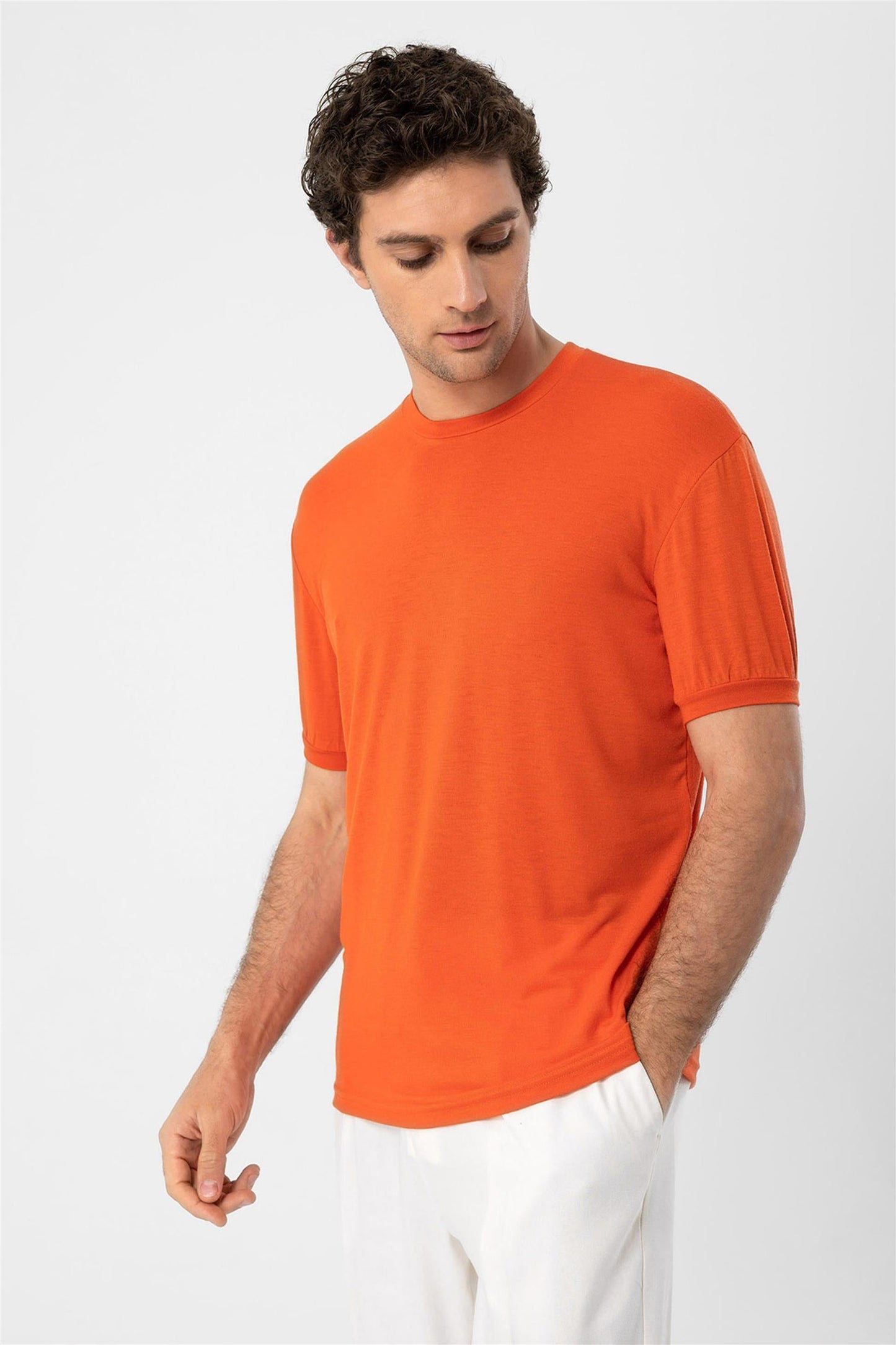 KOALA SYDNEY Men's Coral Crew Neck T-Shirt