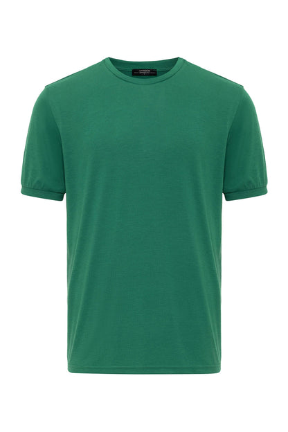 KOALA SYDNEY Men's Green Crew Neck T-Shirt