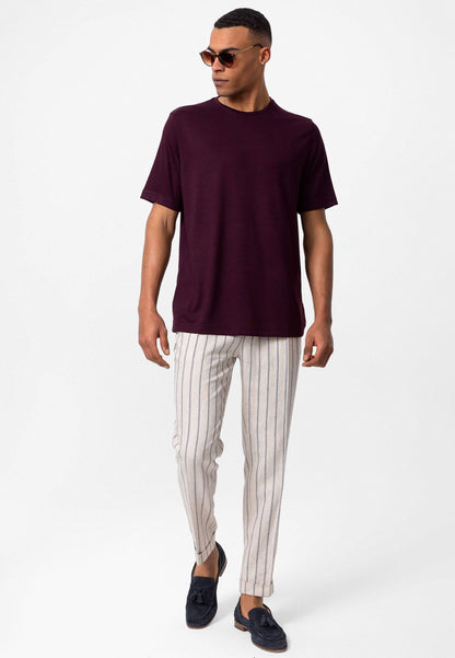 KOALA SYDNEY Men's Damson Regular Fit Crew Neck T-Shirt