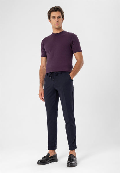 KOALA SYDNEY Men's Damson Crew Neck Slim Fit T-Shirt