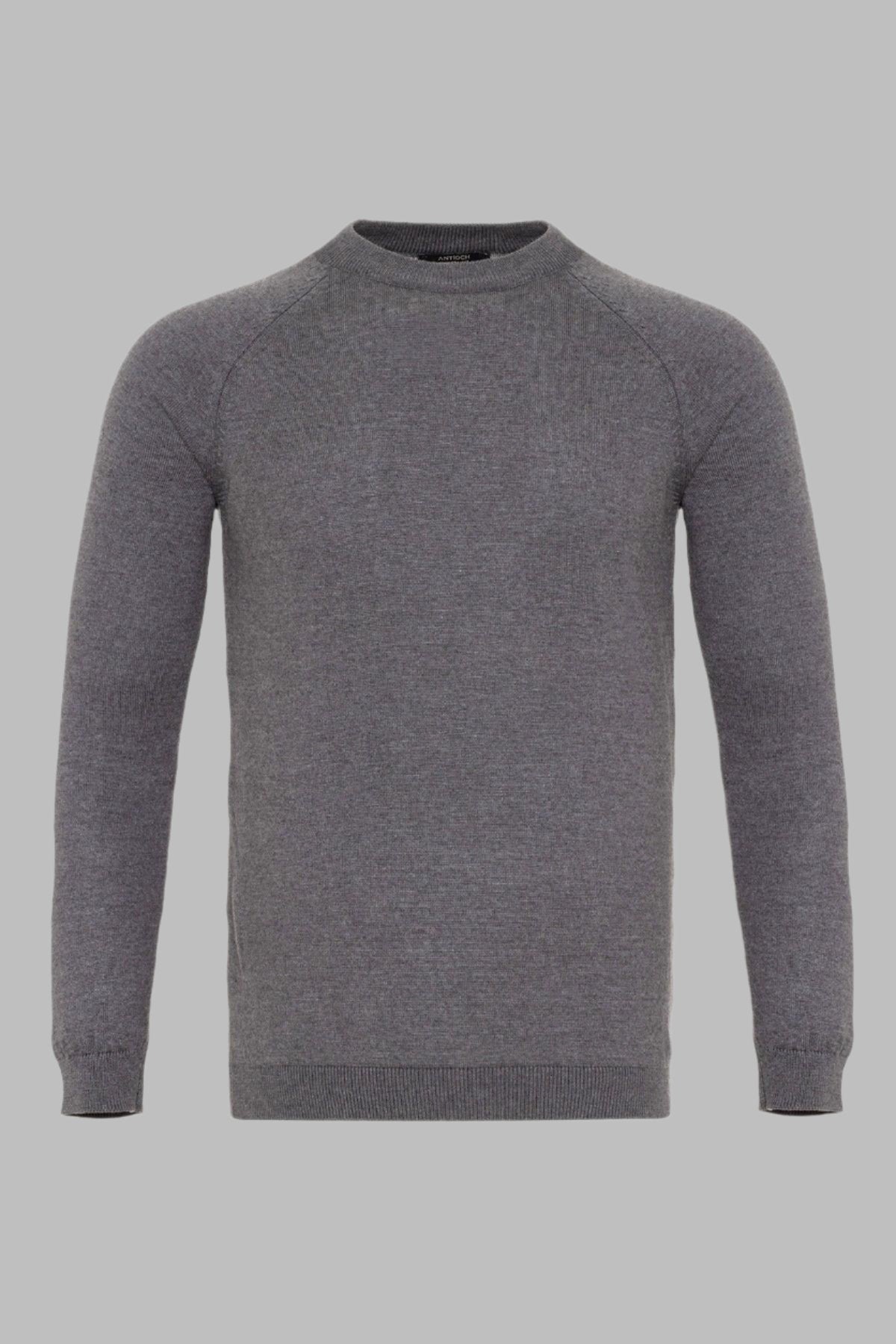 KOALA SYDNEY Men's Smoked Crew Neck Slim Fit Knitwear Sweater