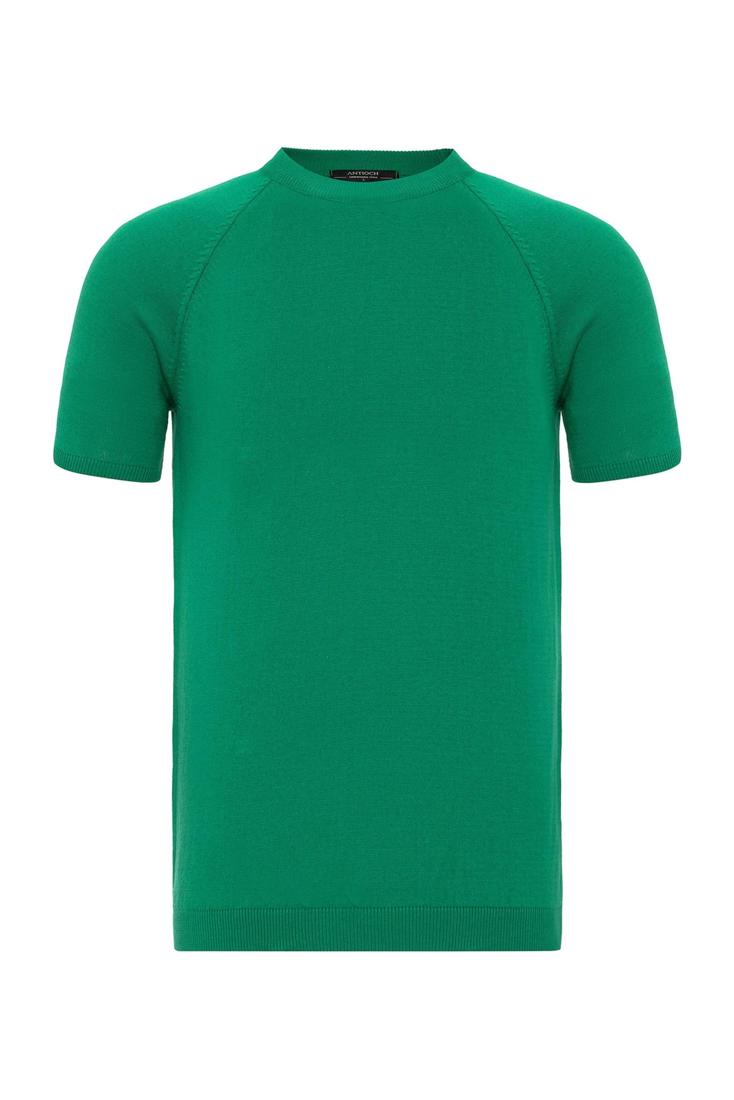 KOALA SYDNEY Men's Green Crew Neck Knitwear T-Shirt