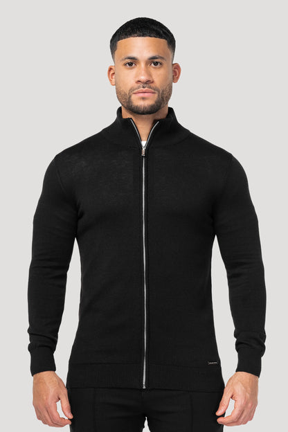 THE SANTONI FULL ZIP SWEATER