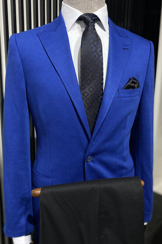 KOALA SYDNEY  Blue Plain Men Jacket -