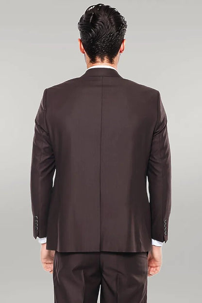 KOALA SYDNEY  Brown 4 Drop Regular Suit |