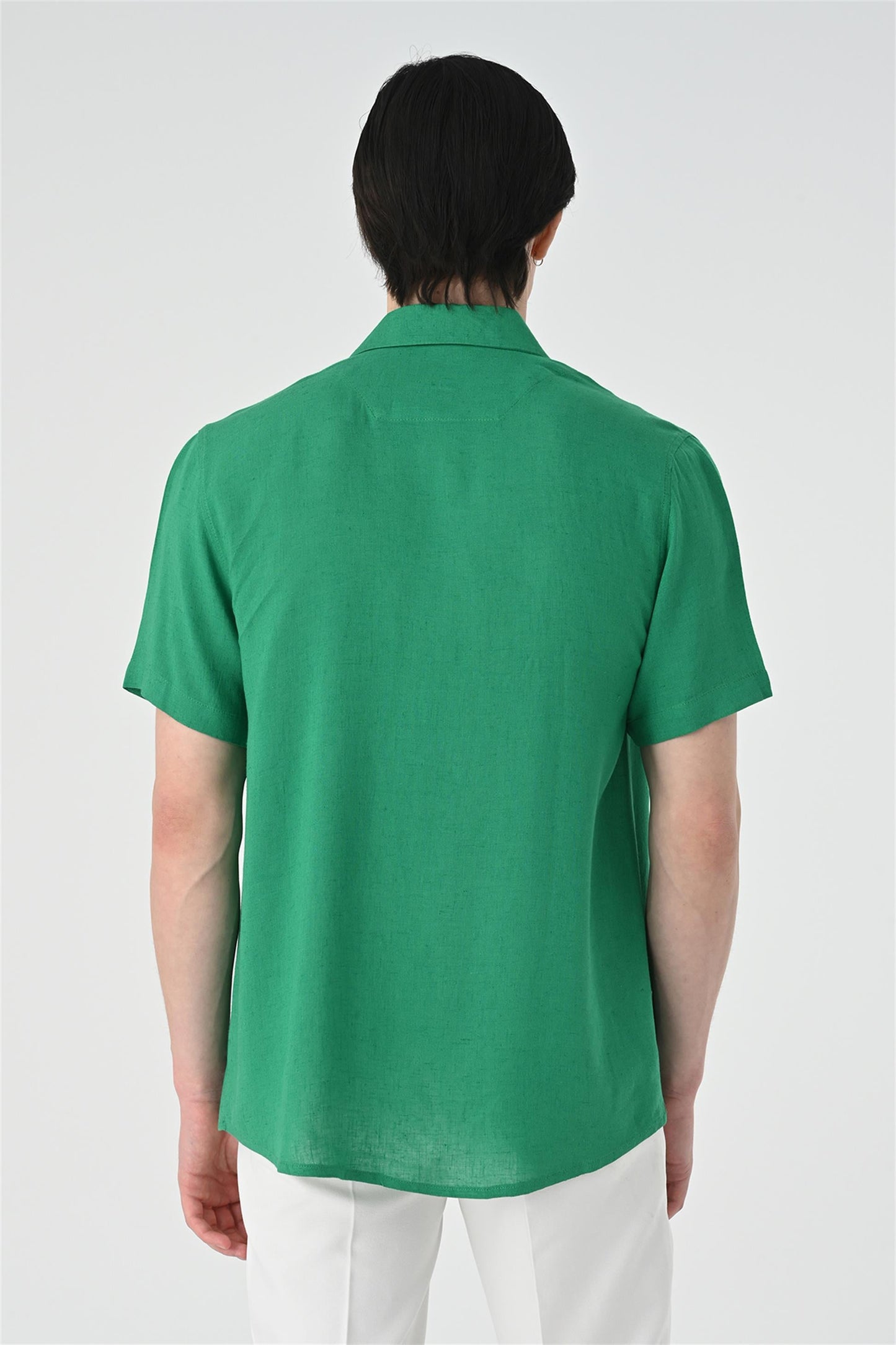 Jacket Collar Men Shirt