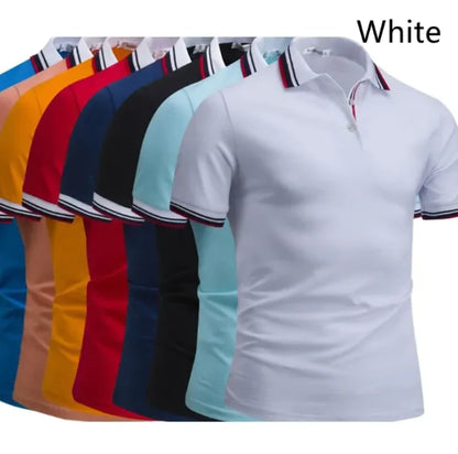 Men's Fashion Casual Lapel Polo Shirt