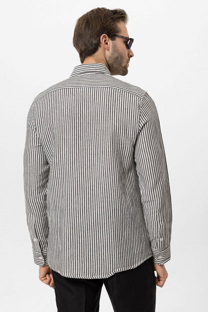 Men's Black Relaxed Fit Basic T-Shirt