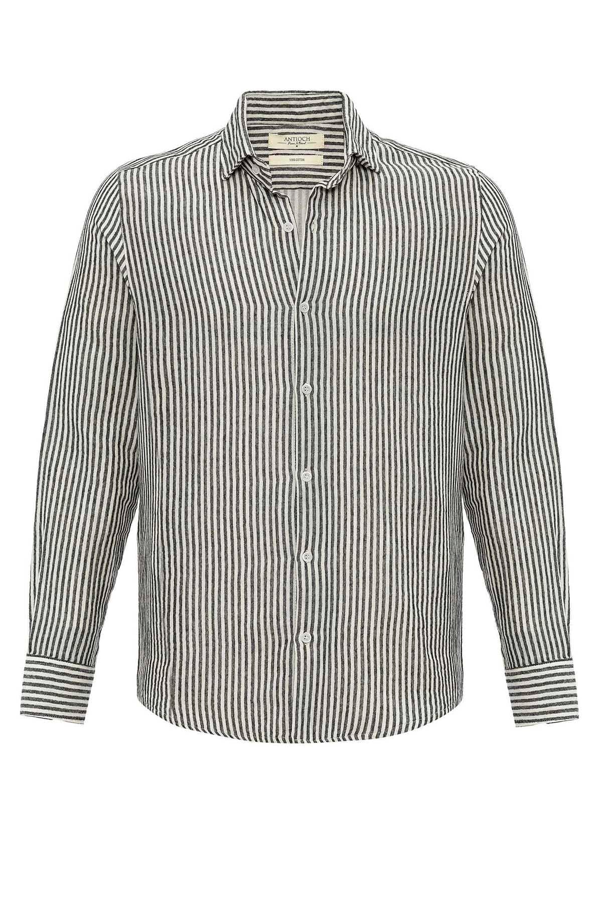 Men's Black Relaxed Fit Basic T-Shirt